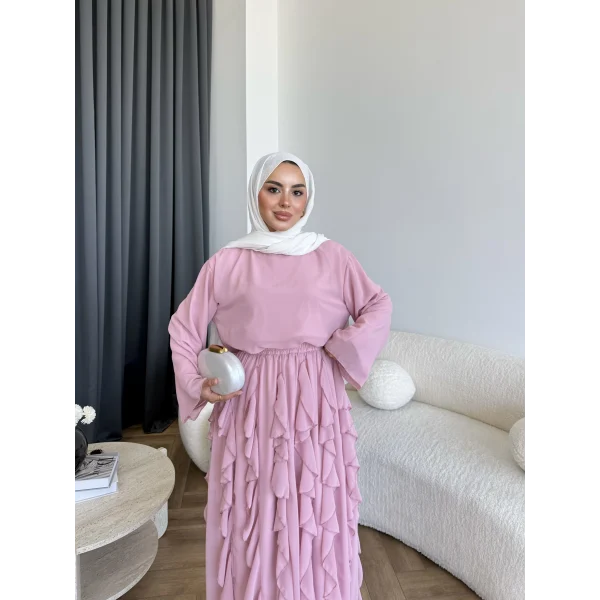 Mour Etekli Takım - Pembe