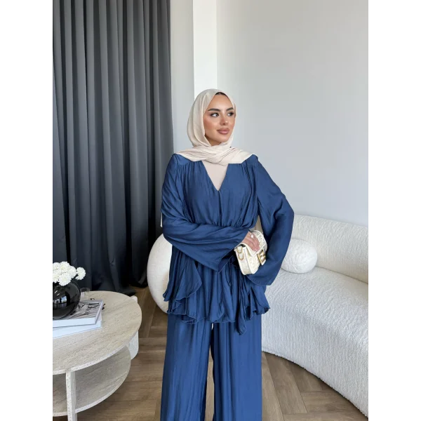 Ng - Batik Pantolonlu Takım - Lacivert