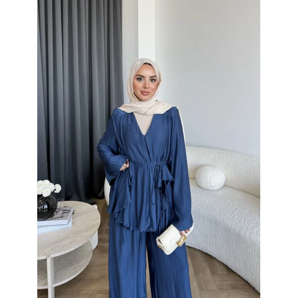 Ng - Batik Pantolonlu Takım - Lacivert