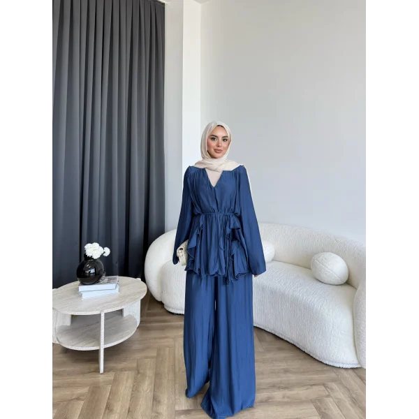 Ng - Batik Pantolonlu Takım - Lacivert