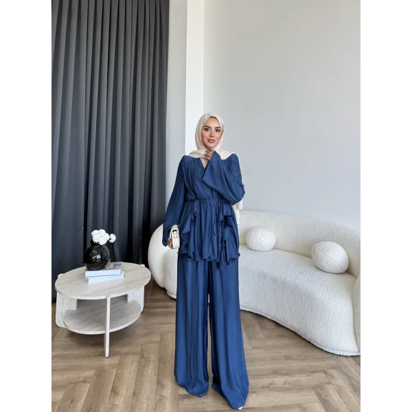 Ng - Batik Pantolonlu Takım - Lacivert