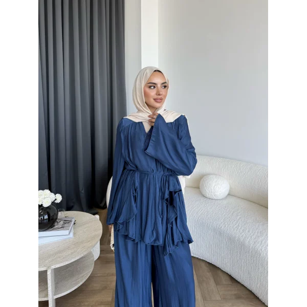 Ng - Batik Pantolonlu Takım - Lacivert