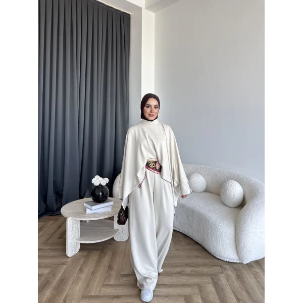 Pln - Selpan Oysh Takım - Krem
