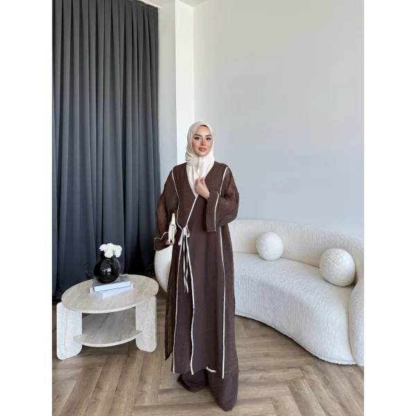 Pwn - Lizbon Abaya Takım - Kahve