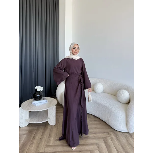 Qu - Arya Pelerinli Pantolonlu Takım - Bordo