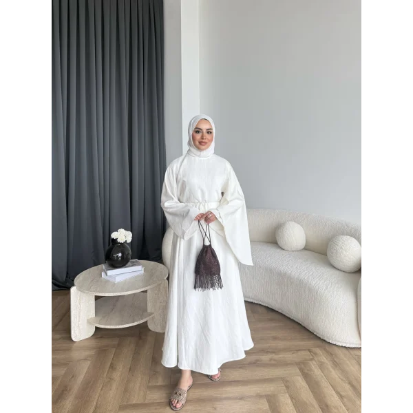 Qu - Volan Kol Pantolonlu Takım