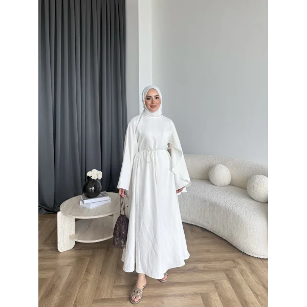 Qu - Volan Kol Pantolonlu Takım