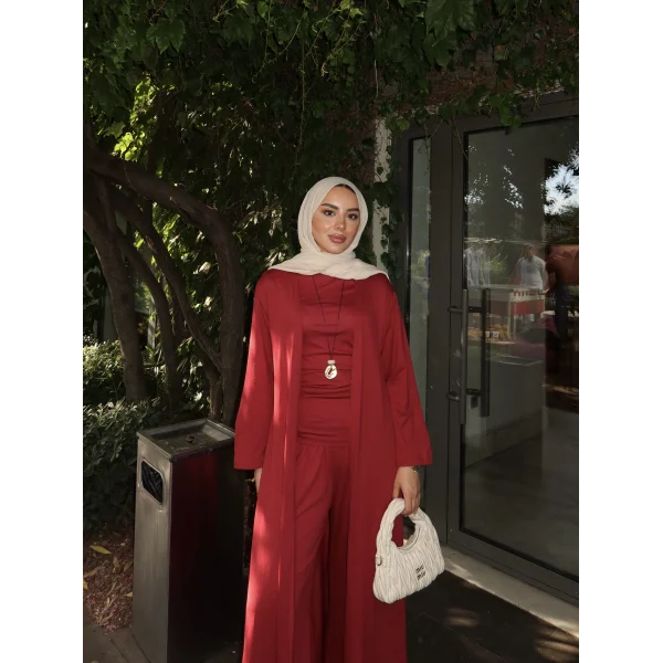 Seh - Eslon 3 lü Takım - Kırmızı