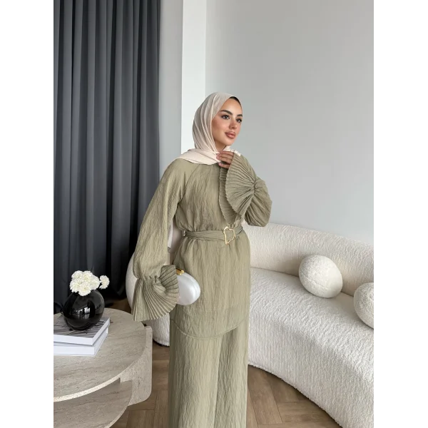 Tb - Lonby Kol Detay Takım - Yeşil