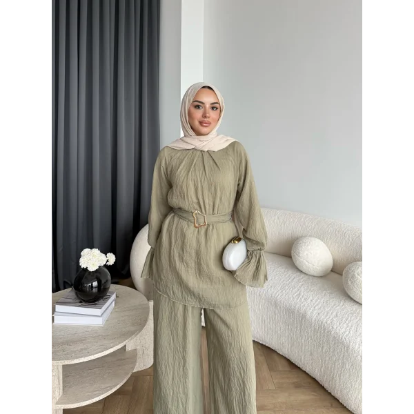 Tb - Lonby Kol Detay Takım - Yeşil