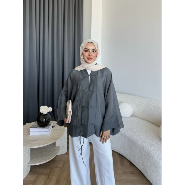 Tb - Mng Model Gömlek - Antrasit