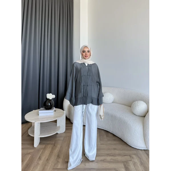 Tb - Mng Model Gömlek - Antrasit