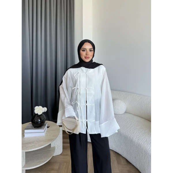 Tb - Mng Model Gömlek - Beyaz