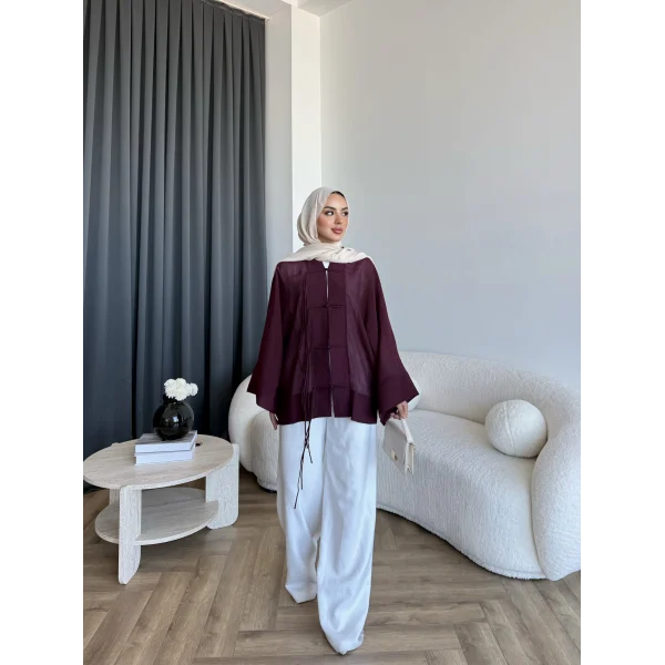 Tb - Mng Model Gömlek - Bordo