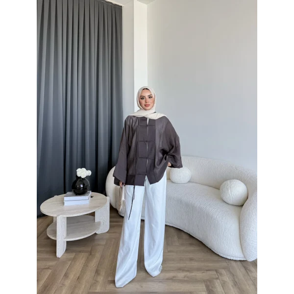 Tb - Mng Model Gömlek - Kahve