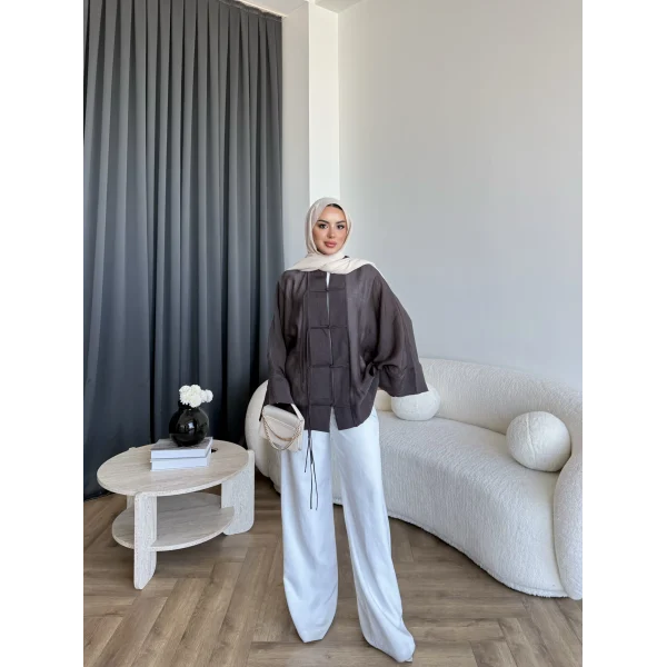 Tb - Mng Model Gömlek - Kahve