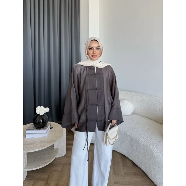 Tb - Mng Model Gömlek - Kahve