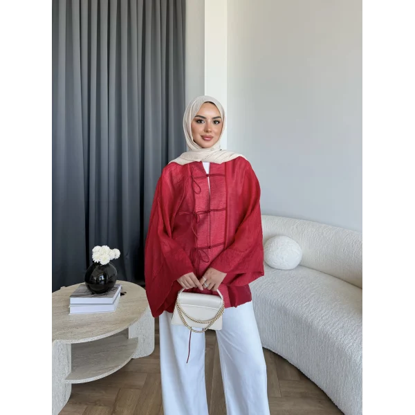 Tb - Mng Model Gömlek - Kırmızı