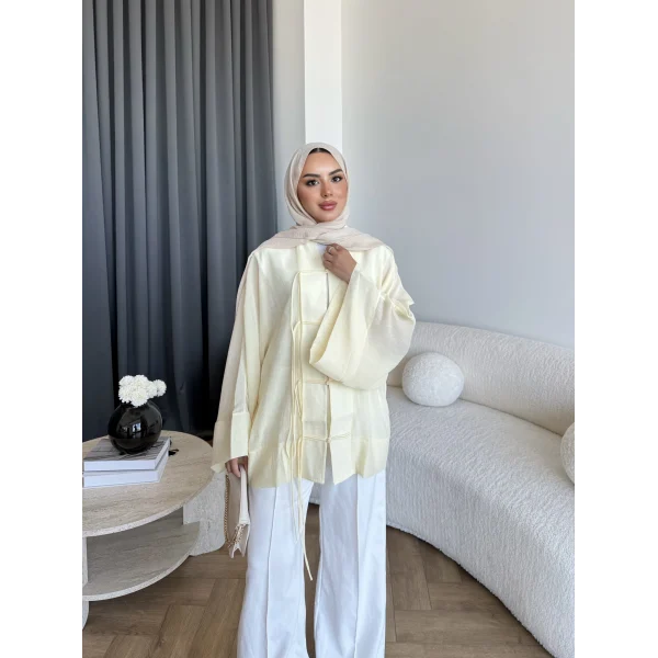 Tb - Mng Model Gömlek - Sarı