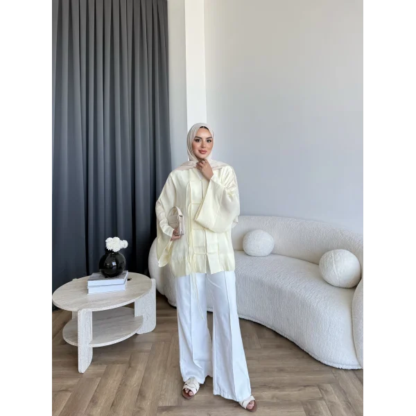 Tb - Mng Model Gömlek - Sarı