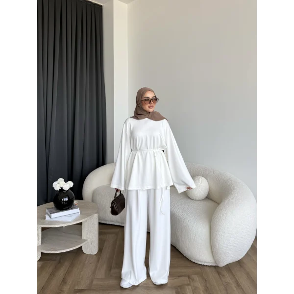 Tb - Serlin Oysh Takım - Ekru
