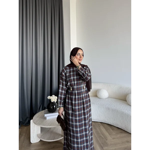 Tb - Wespa Kareli Elbise - Kahve