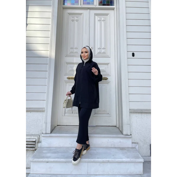 Ura Krep Takım - Siyah