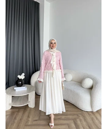 Ng - Peri Etekli Takım - Pembe