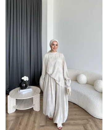 Hot - Ebran Paça Lastik Takım - Bej