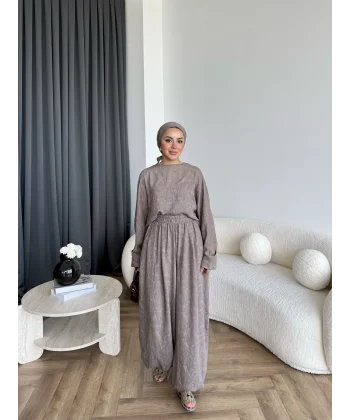Hot - Ebran Paça Lastik Takım - Vizon