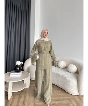 Tb - Lonby Kol Detay Takım - Yeşil