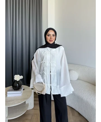 Tb - Mng Model Gömlek - Beyaz
