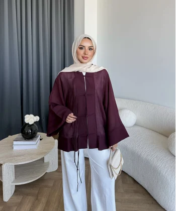 Tb - Mng Model Gömlek - Bordo