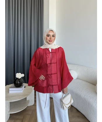 Tb - Mng Model Gömlek - Kırmızı