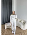 3-Muadil Sweat - Beyaz