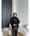 4-Muadil Sweat - Siyah