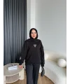 4-Muadil Sweat - Siyah
