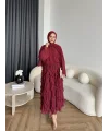 Mour Etekli Takım - Bordo