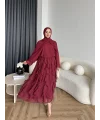 Mour Etekli Takım - Bordo