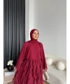 Mour Etekli Takım - Bordo