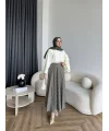 Ekose Etek - Yeşil