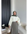 Ekose Etek - Yeşil