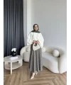Ekose Etek - Yeşil