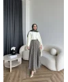 Ekose Etek - Yeşil