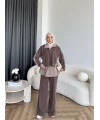Pwn - Saye Eşofman Takım - Kahve