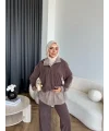 Pwn - Saye Eşofman Takım - Kahve
