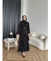 Hen - Margo Şifon Elbise - Siyah