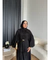 Hen - Margo Şifon Elbise - Siyah