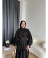 Hen - Margo Şifon Elbise - Siyah