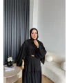 Hen - Margo Şifon Elbise - Siyah